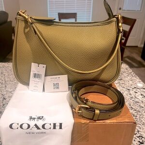 Coach Cary Crossbody Moss Green